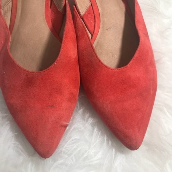 Madewell AVA Slingback Pointed Toe Mules - Picture 3 of 5